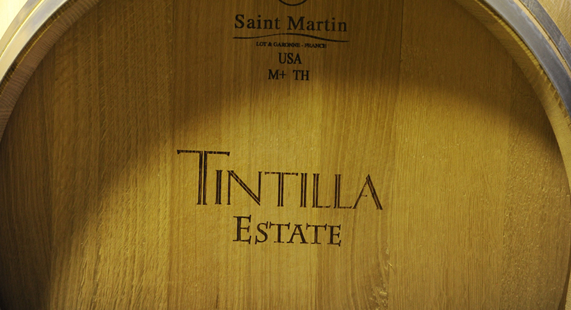 Tintilla Estate wine barrel | Halliday Wine Companion